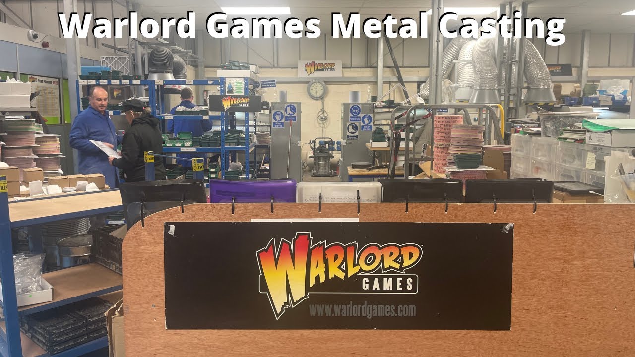 Warlord Games Metal Casting Video