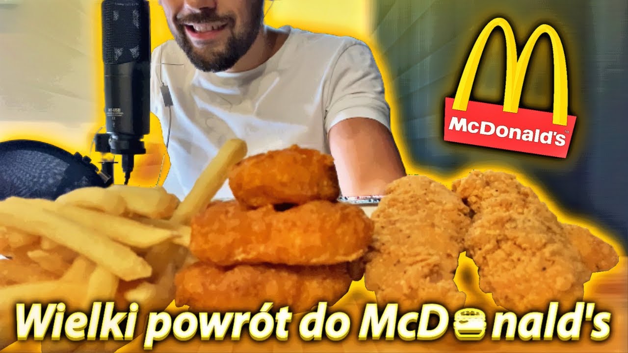 SPICY CHICKEN BOX - NOWOŚĆ Z MCDONALD'S | MUKBANG,  SPICY NUGGETS TASTE TEST | ASMR po polsku