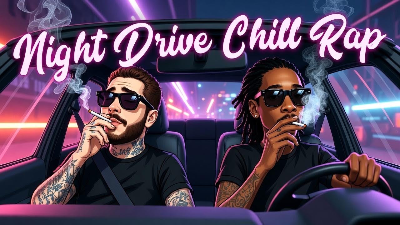 Night Drive Chill Rap 🌙 | 2AM Cruise Vibes (1 Hour Mix)