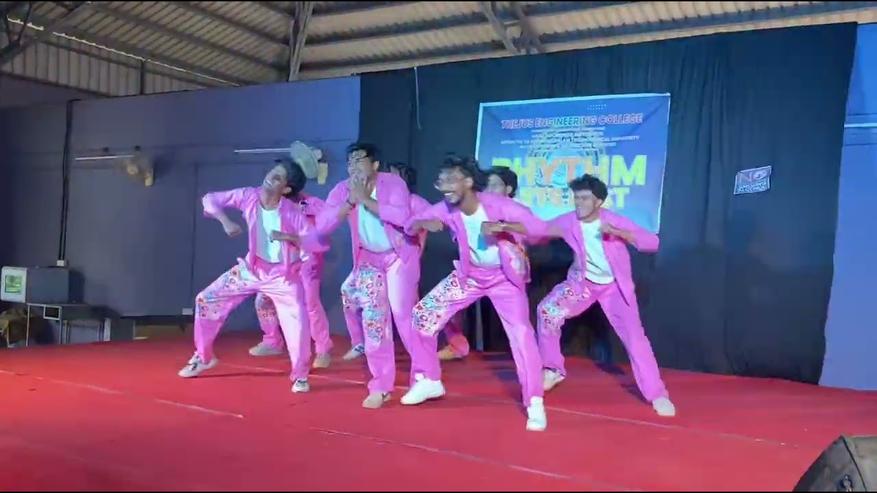 THEJUS ENGINEERING COLLEGE VELARAKKAD. Dance Performance By D COMPANY (ARTS II)