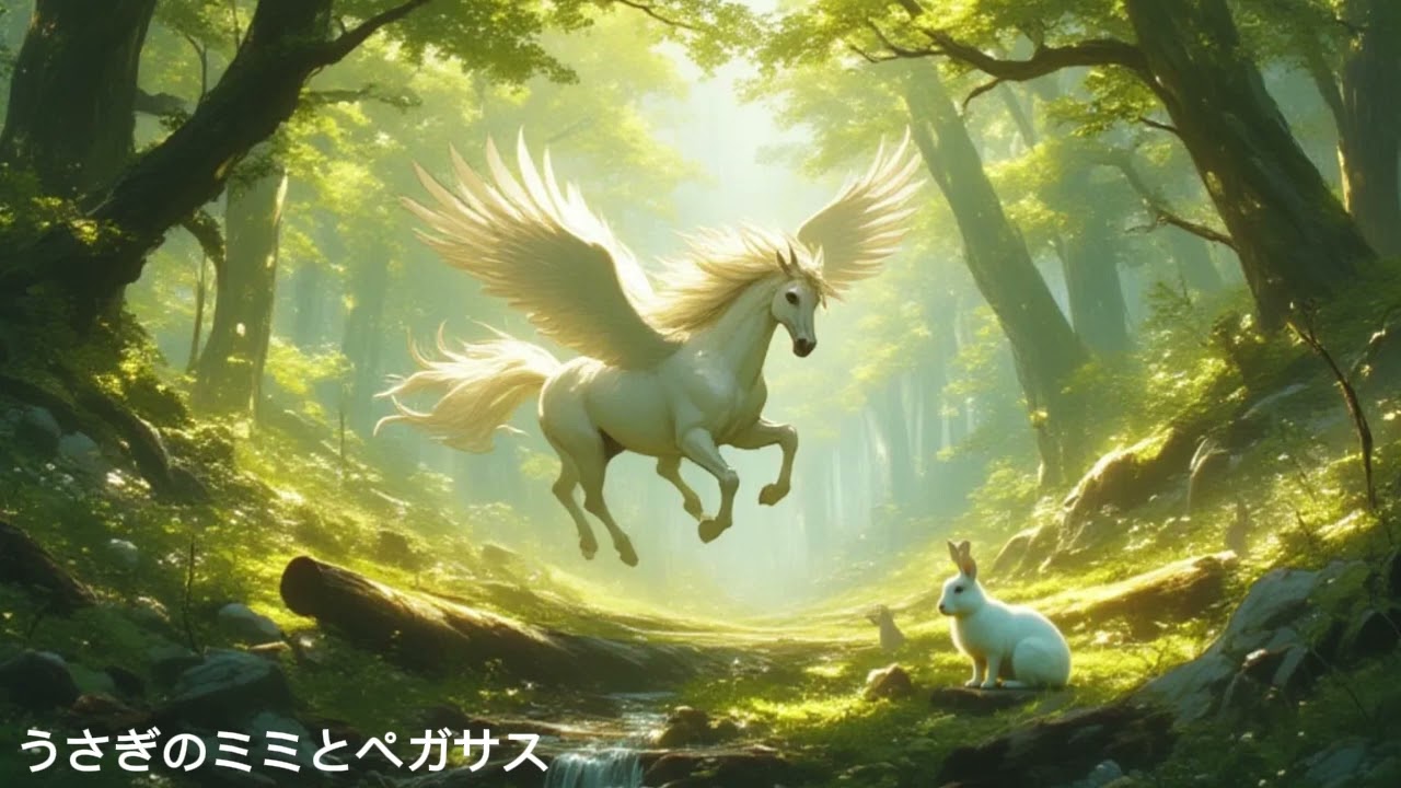 【睡眠朗読動画】うさぎのミミとペガサス
