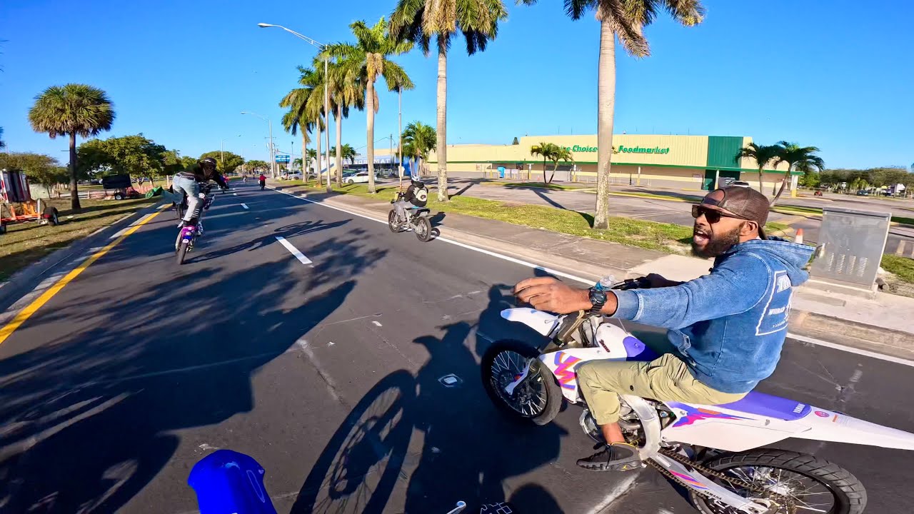 These Bikers Shut Down The City 