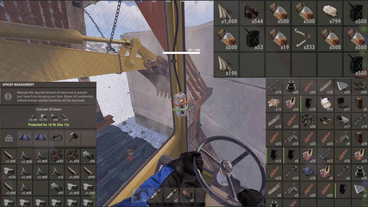 The MOST EFFICIENT 10,000 HOUR SOLO Plays WIPE DAY! - Rust Movie