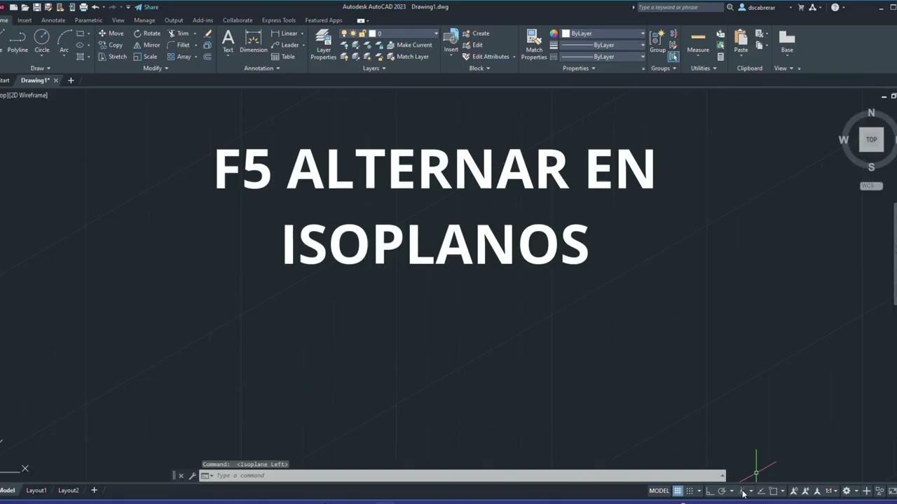 Funciones de AutoCAD del F1-F12,Esc y Supr