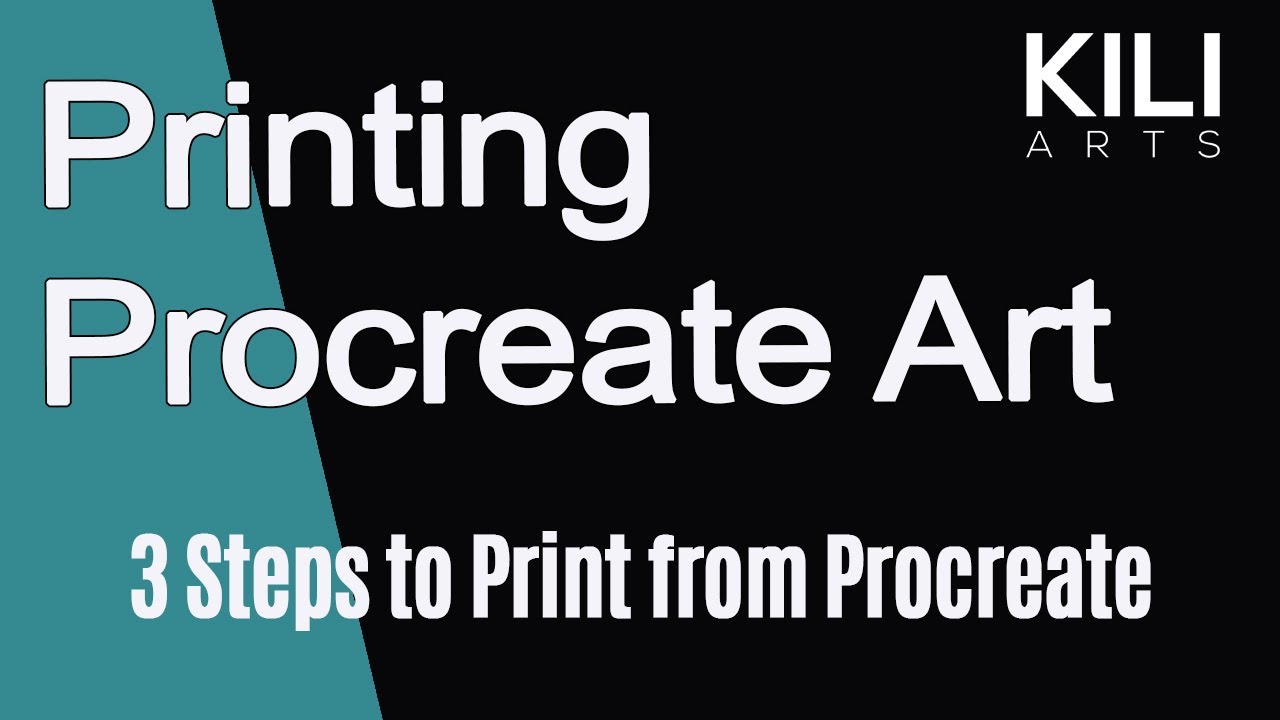 Printing Procreate Art      ( How To Print Procreate Art )👍