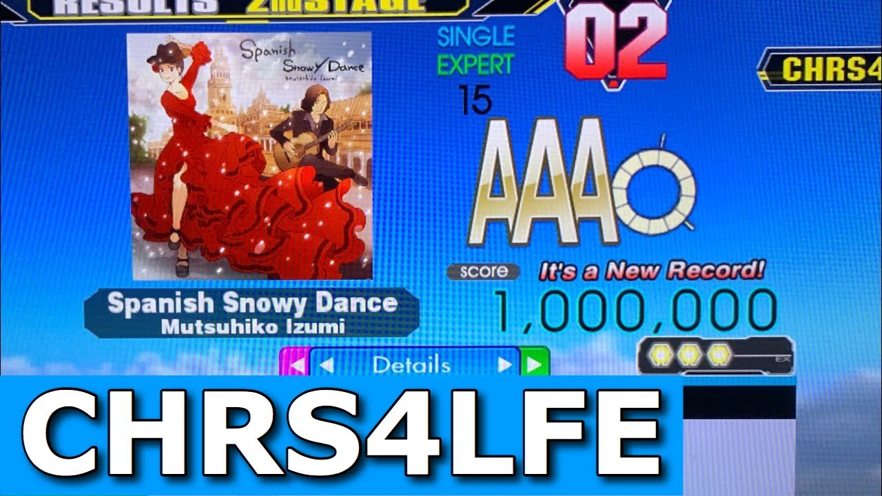 Spanish Snowy Dance (ESP-15) MFC 1,000,000 World Record [DDR Ace]