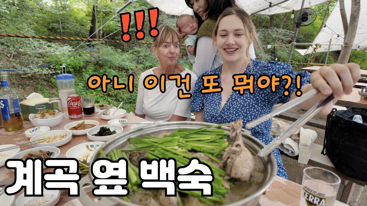 한국의 무더운 여름에 지친 장모님을 모시고 향한곳 Korean HOT Summer We Brought American Grandma to a Surprising Place🇰🇷🇺🇸