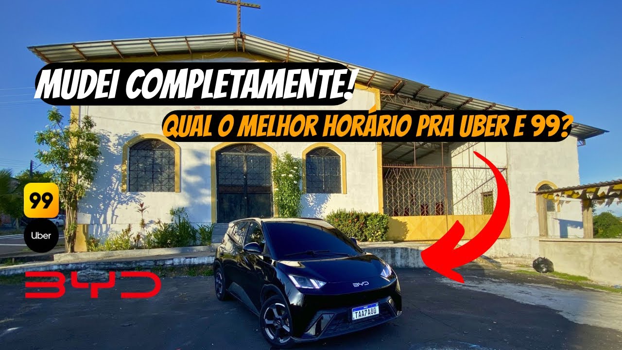 QUAL É O MELHOR HORÁRIO PARA TRABALHAR NA UBER E 99? Tive que mudar!