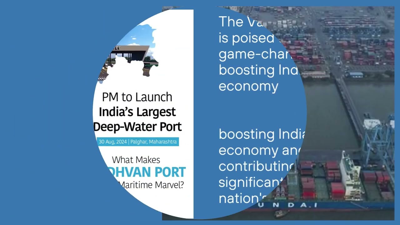 Vadhavan Port: India's Future Maritime Hub  #VadhavanPort