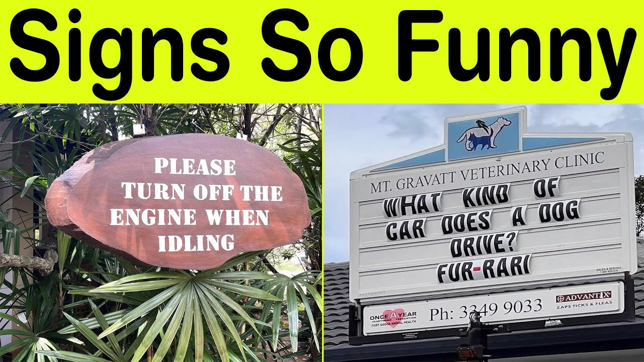 Signs So Funny You Can’t Believe They’re Real – Ultimate Laugh Challenge! || Happy Panda
