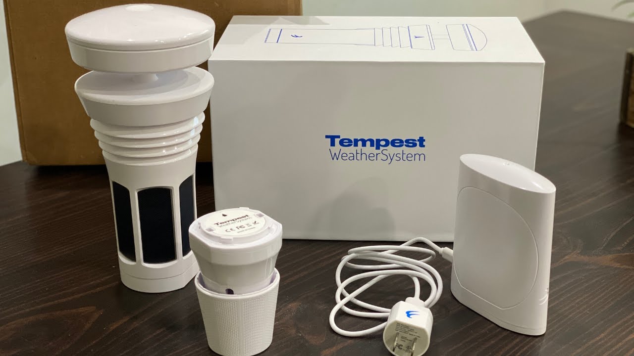 WeatherFlow TEMPEST Backyard Personal Weather System Unboxing & Setup