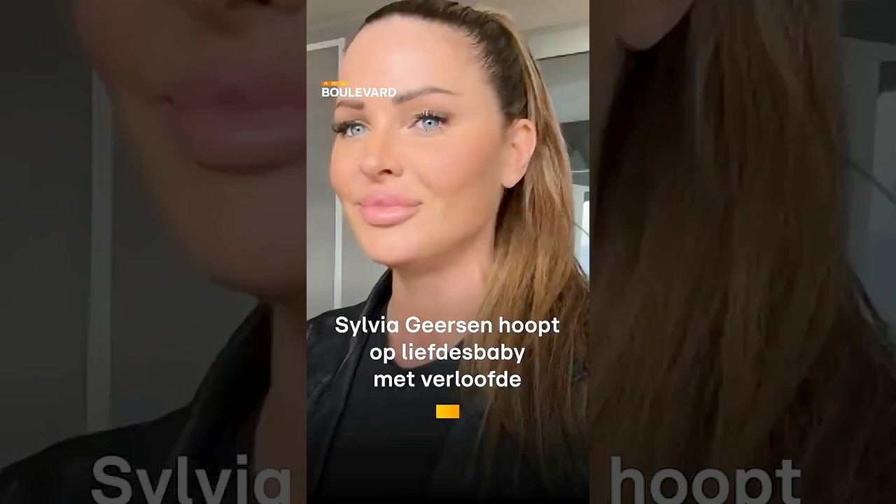 Sylvia Geersen hoopt op liefdesbaby met verloofde | RTL Boulevard
