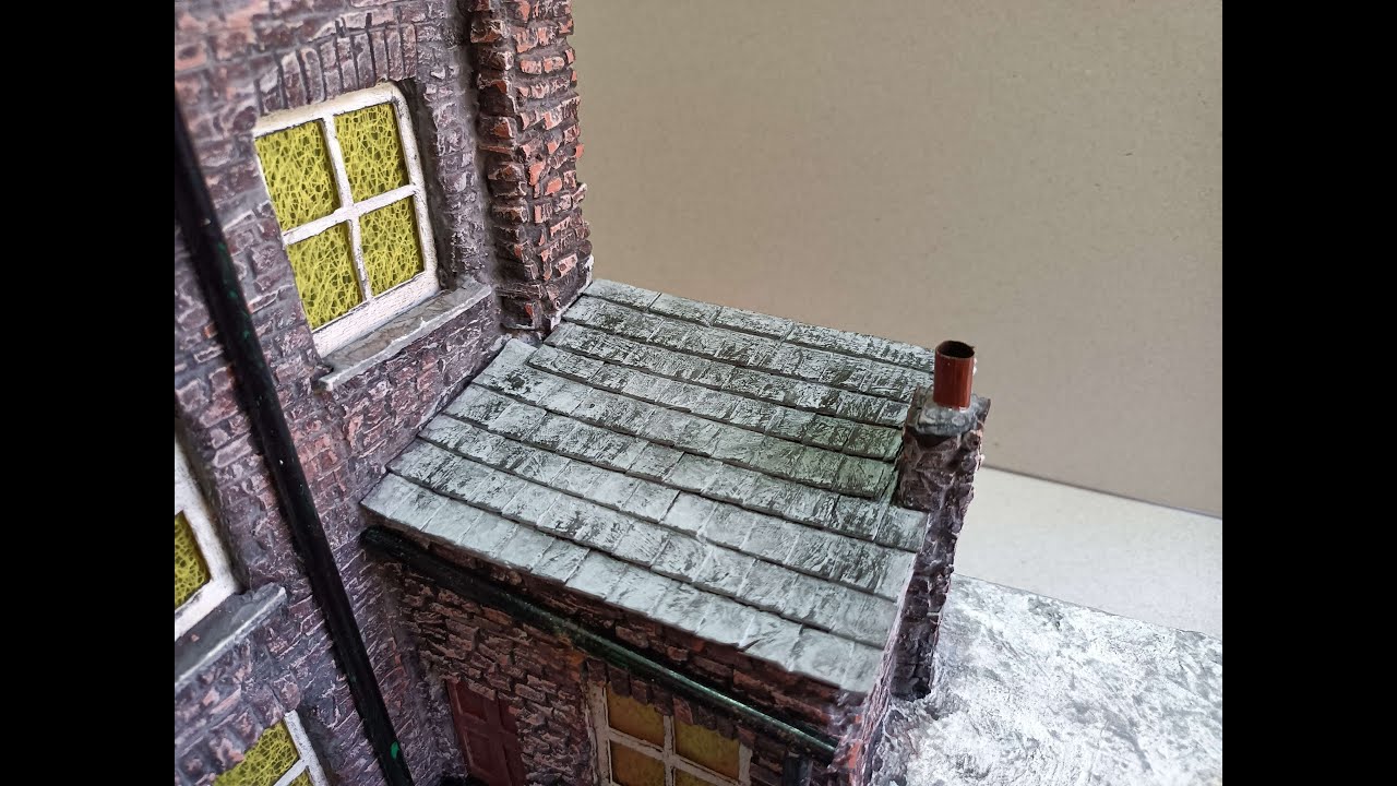 How to make a tiled roof