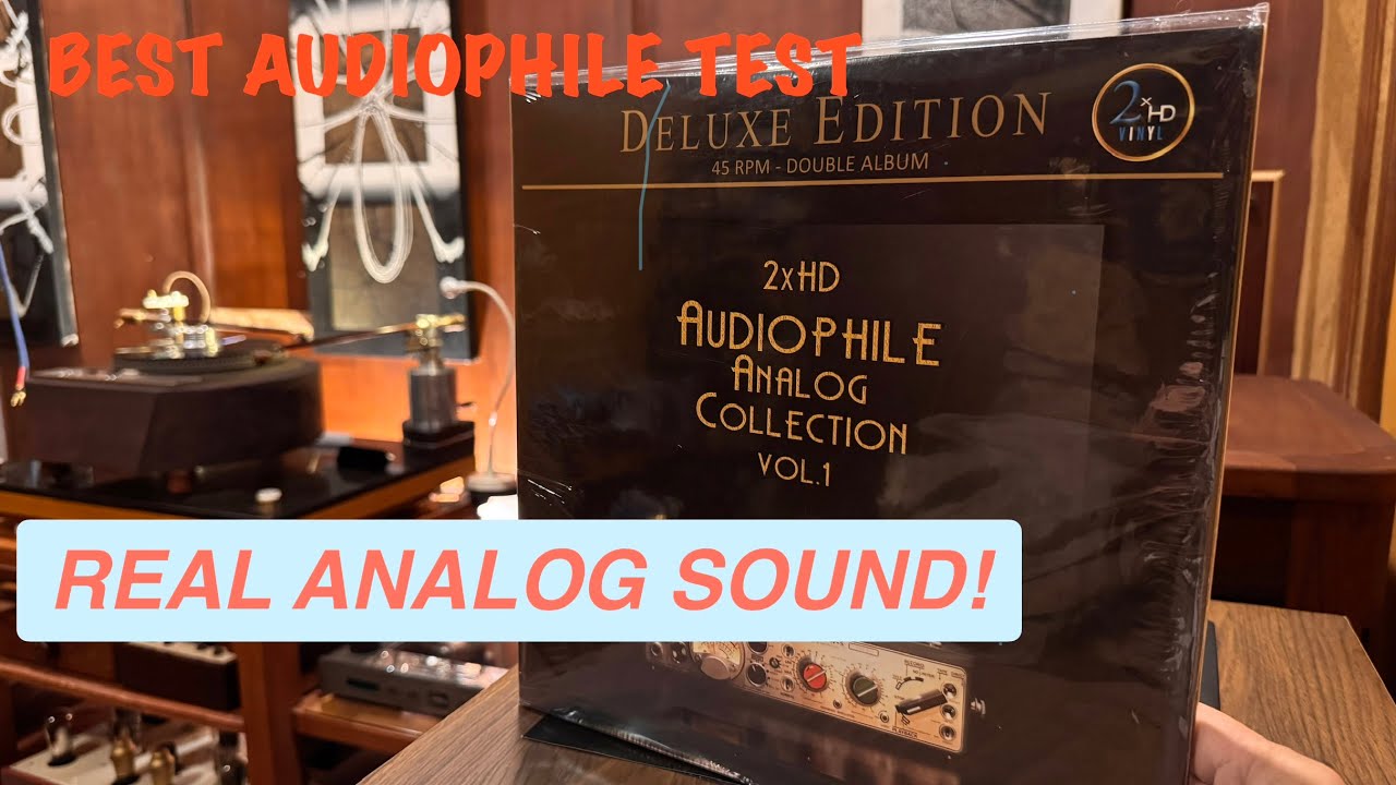 This is the Gold Standard of Record : Review 2xHD Audiophile Analog Collection Vol. 1 (45 RPM)