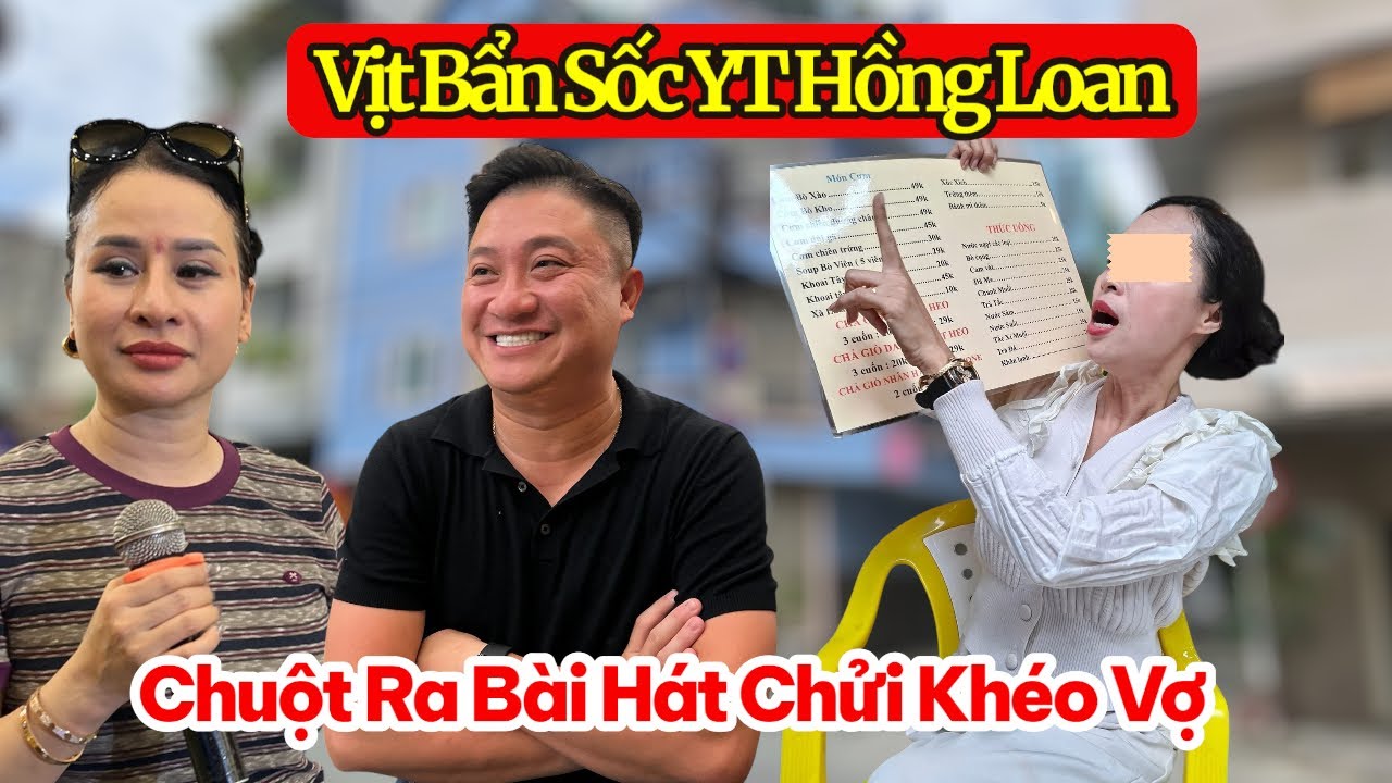 Vịt Bẩn Khóc Ngất YT Hồng Loan Được Khán Giả Yêu Thương, Chuột Bài Hát Đá Xéo Dằn Mặt Vợ