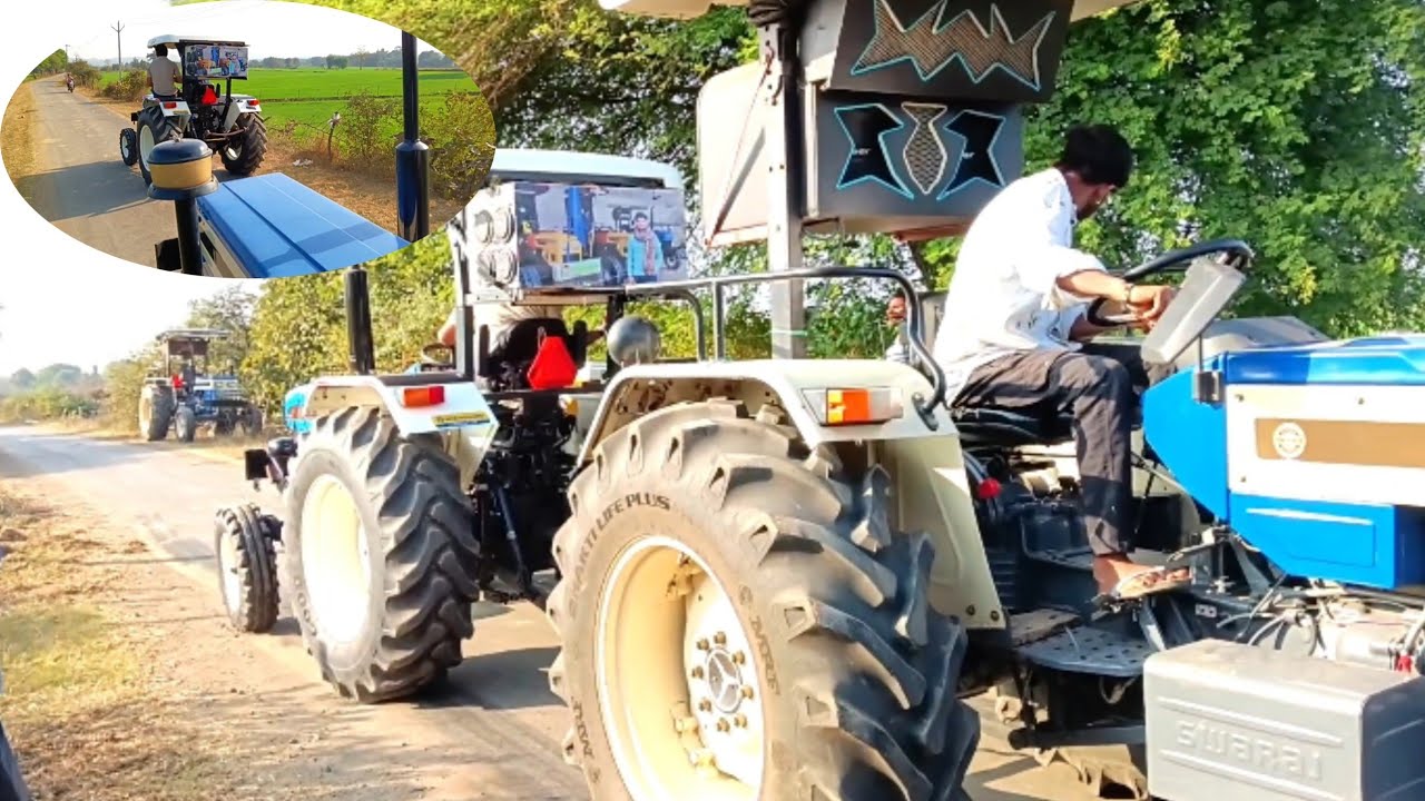 Swaraj vs new holland ki काटे की टक्कर 🔥