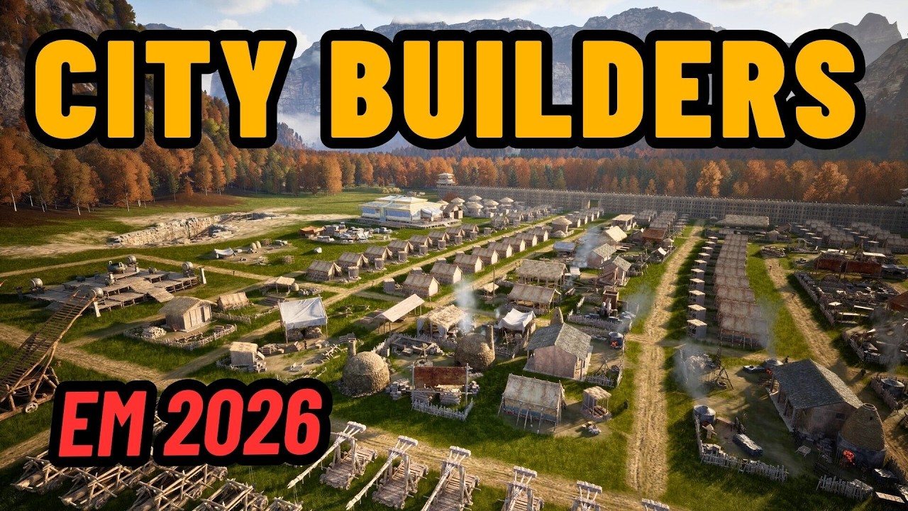 TOP 14 JOGOS DE CONSTRUÇÃO DE CIDADE MAIS ESPERADOS DE 2026! Os Melhores Jogos de Construção Aqui!