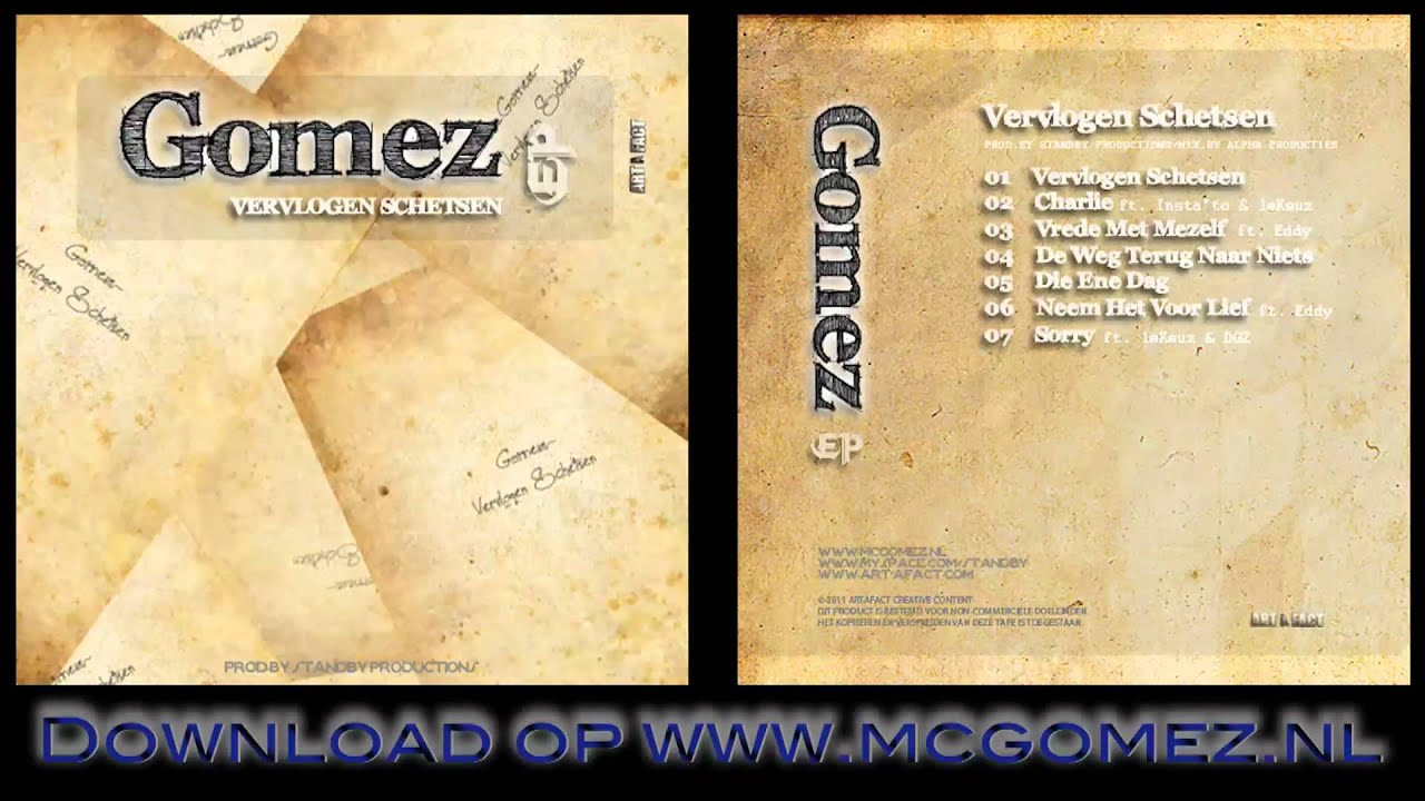 Gomez - Charlie Ft. 1eKeuz & Insta'to (Vervlogen Schetsen EP 2011)