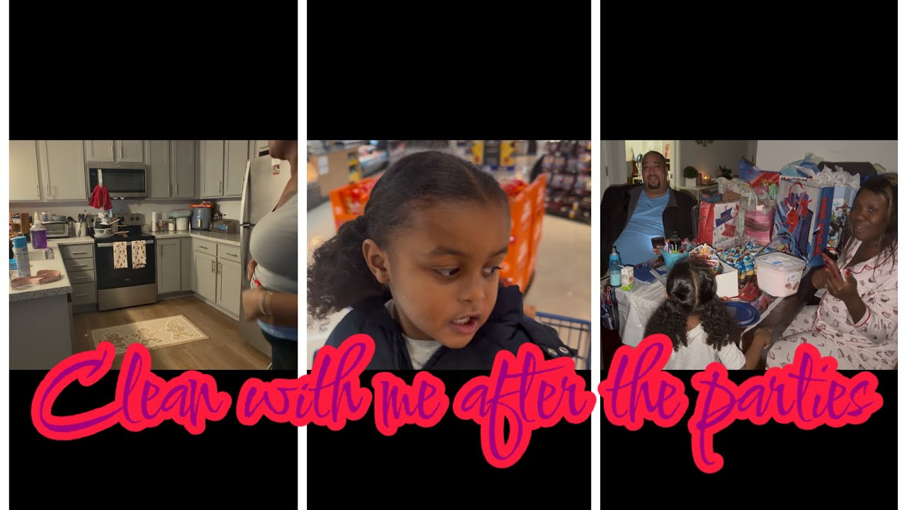 ￼VLOG| OLDEST BIRTHDAY PARTY| CLEAN WITH ME AFTER THE PARTIES 