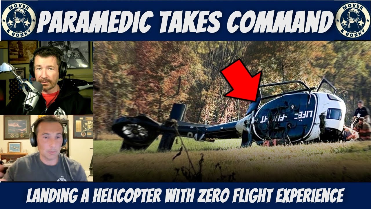 Pilot Incapacitated — Paramedic Helps Save Helicopter Mid-Flight