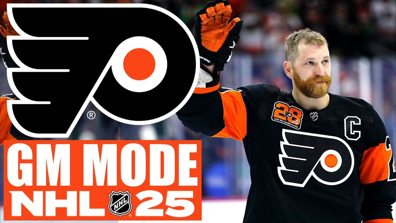 GIROUX RETIRES - Philadelphia Flyers - NHL 25 GM Mode Commentary ep 17