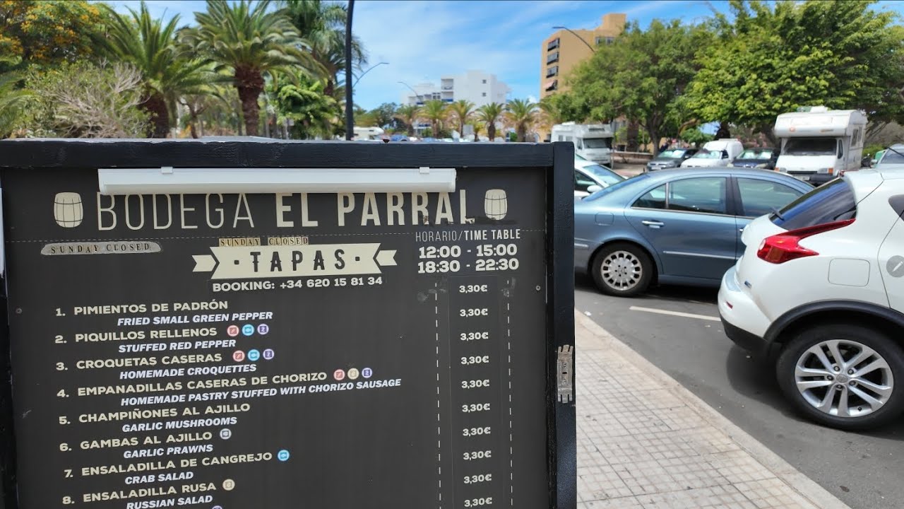 Value bars and tapas walk, Los Cristianos