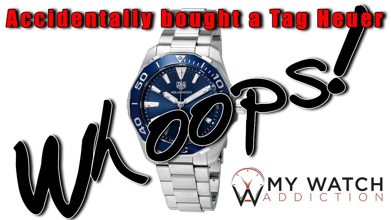 Tag Heuer Aquaracer Blue Dial Mens Watch Unboxing WAY111C.BA0928