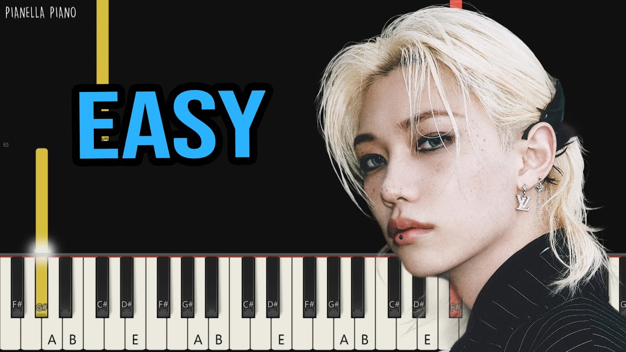 Stray Kids - DIVINE | EASY Piano Tutorial by Pianella Piano