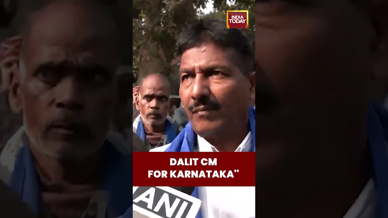 Supporters Demand Dalit CM For Karnataka, Back G Parameshwara If Siddaramaiah Steps Down