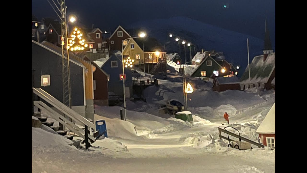 UPERNAVIK - WINTER  WALKING TOUR  ** PART 2**  DEC. 2021