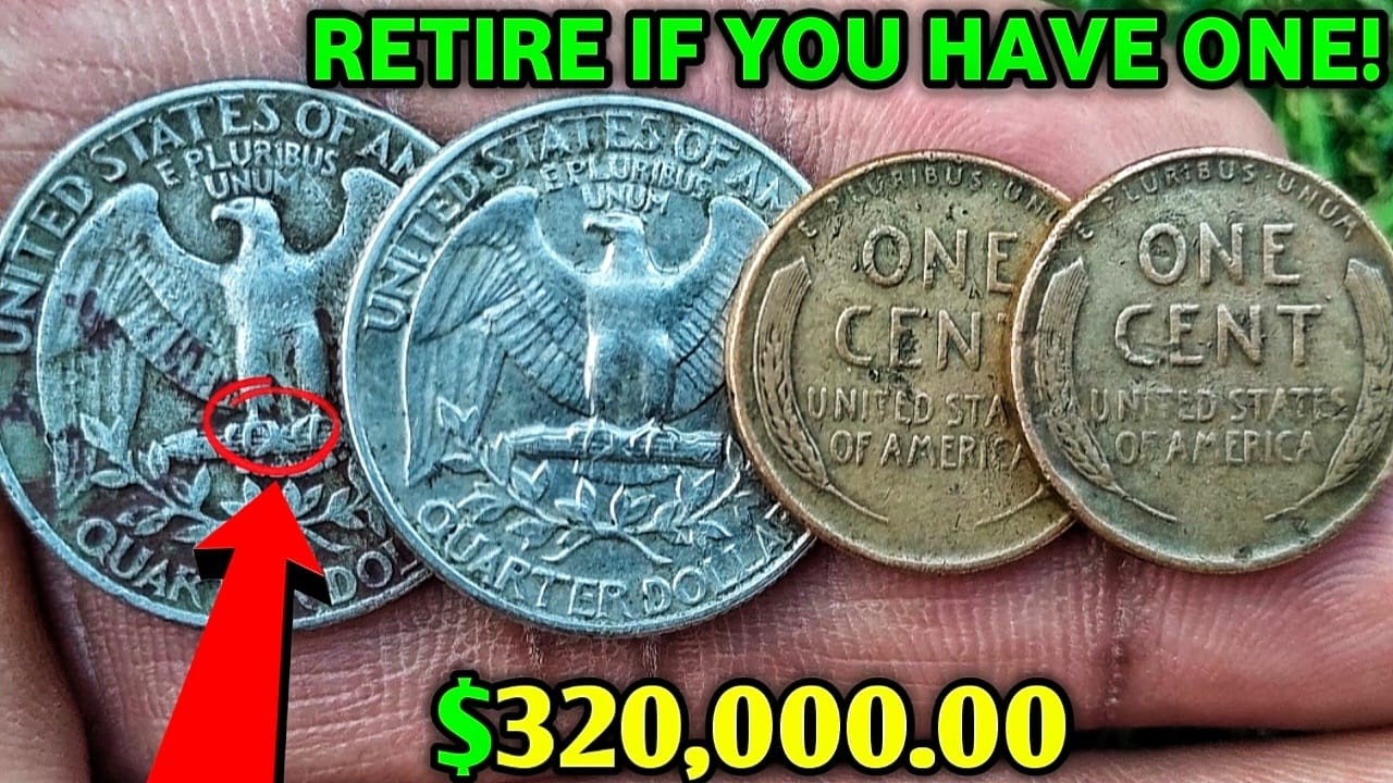 Check Your Coins NOW! Rare Quarters & Wheat Pennies Worth Big Money”