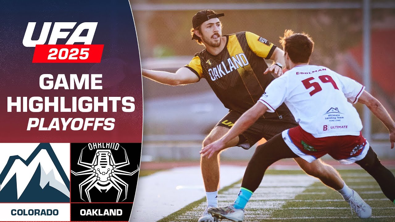 PLAYOFFS: Colorado Apex at Oakland Spiders | FULL GAME HIGHLIGHTS | July 26, 2025