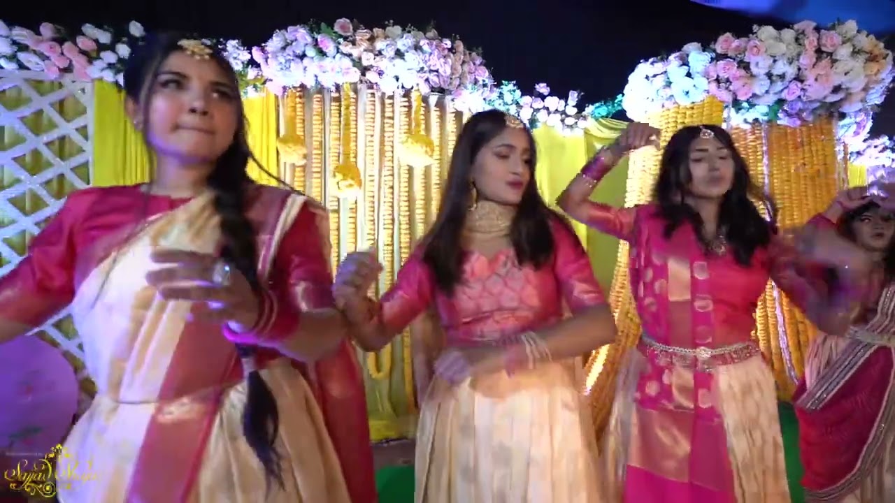 Holud dance performances