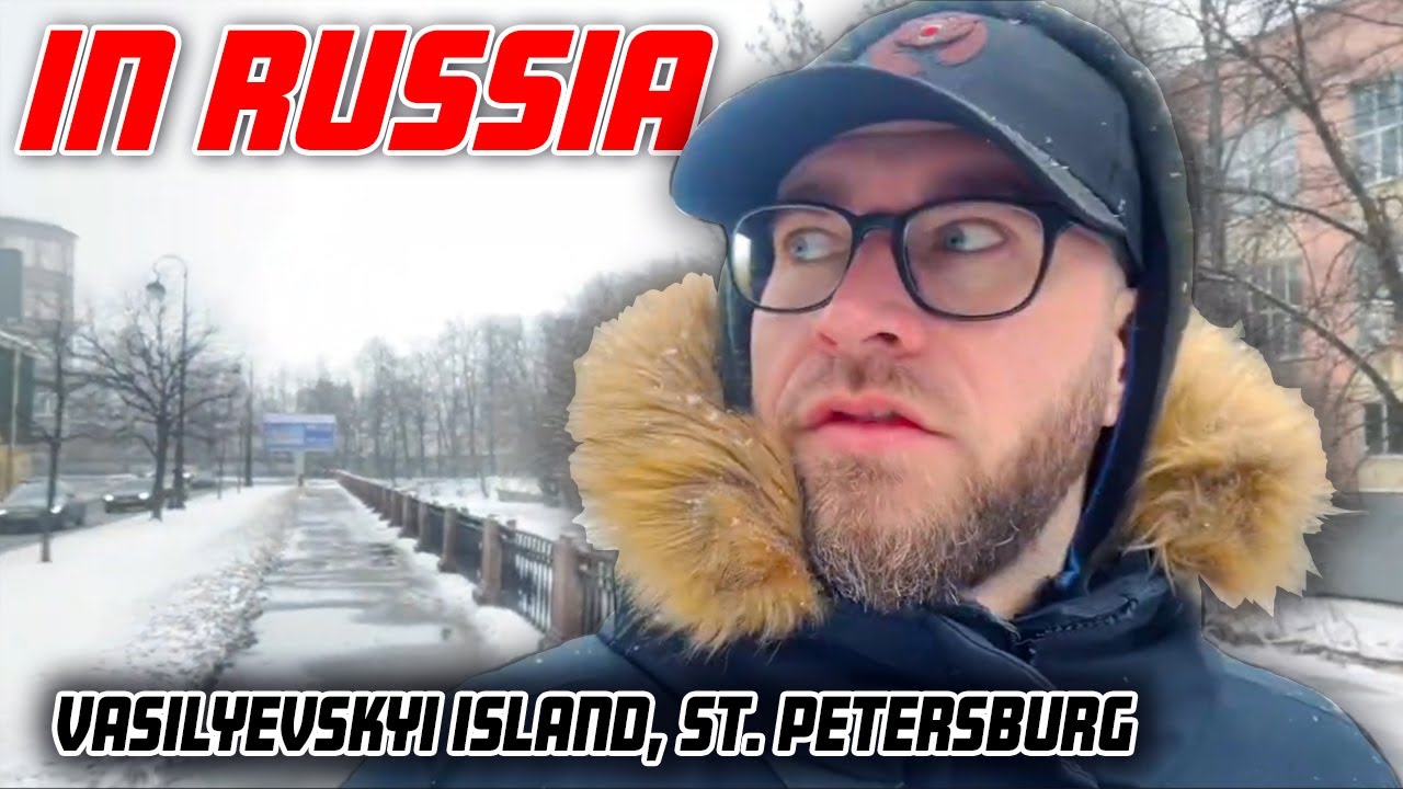 Russia Now: Walk in Sanctioned St. Petersburg Vasily island