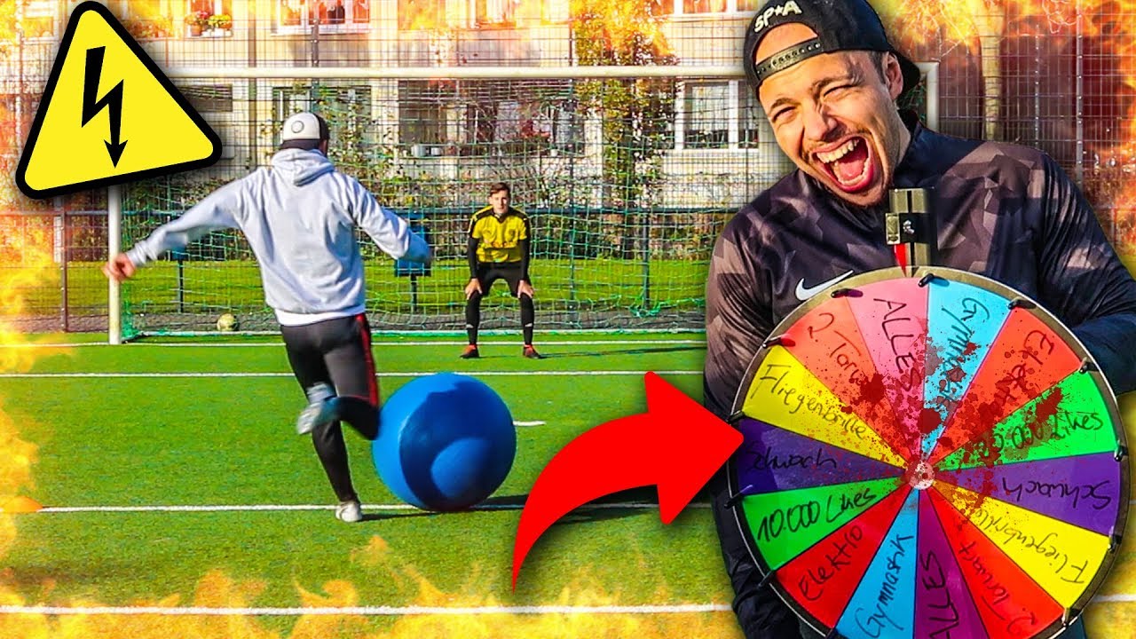 EXTREME PECH-RAD FUßBALL CHALLENGE! *HART*