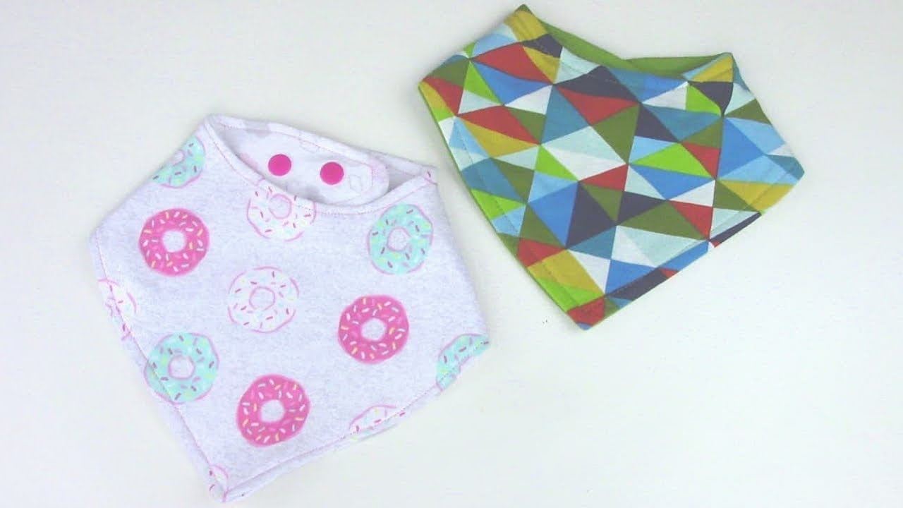 BAVAGLINO bandana senza cartamodello - cucito