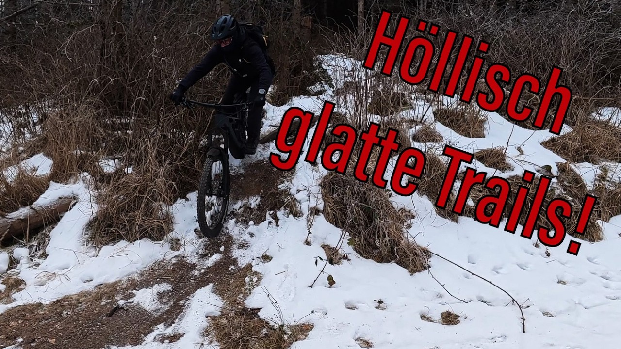 Schnee & Eis statt Off-Season - MTB Ride trotz Winter / Harz