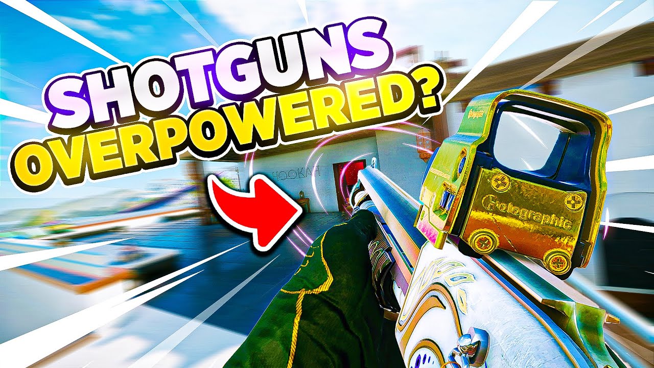 Shotguns Might Need a NERF In Rainbow Six Siege... 😱