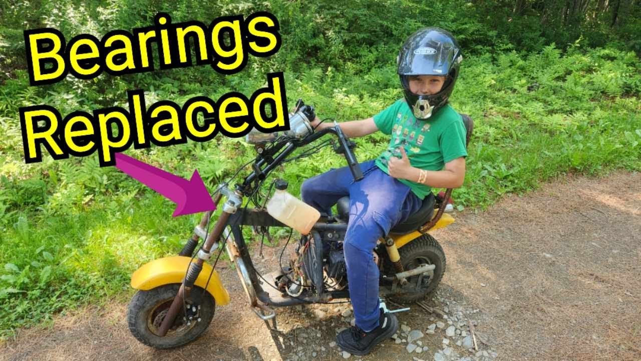 Fixing The Steering on John's Mini Bike