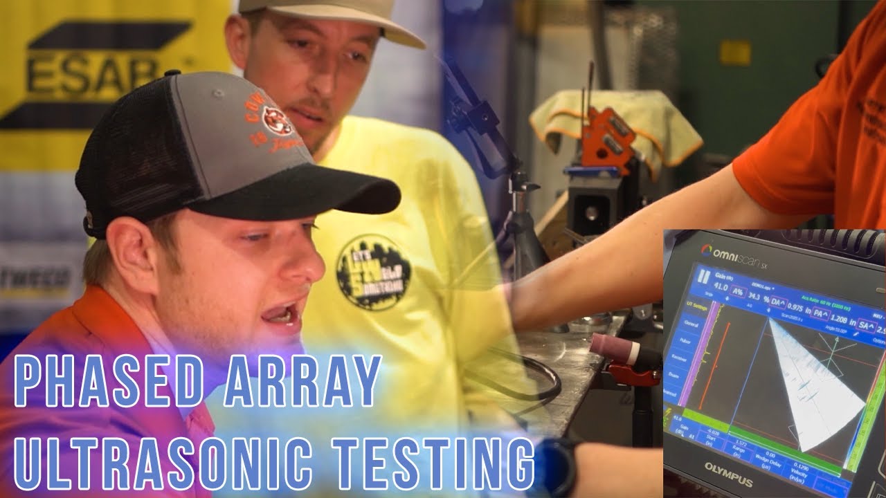 Phased Array Ultrasonic Testing with Garret Vickery and Dabswellington!