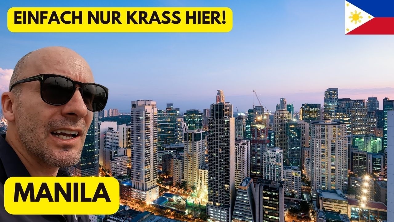Erster Eindruck von MANILA MAKATI - DER WAHNSINN HIER! 🇵🇭