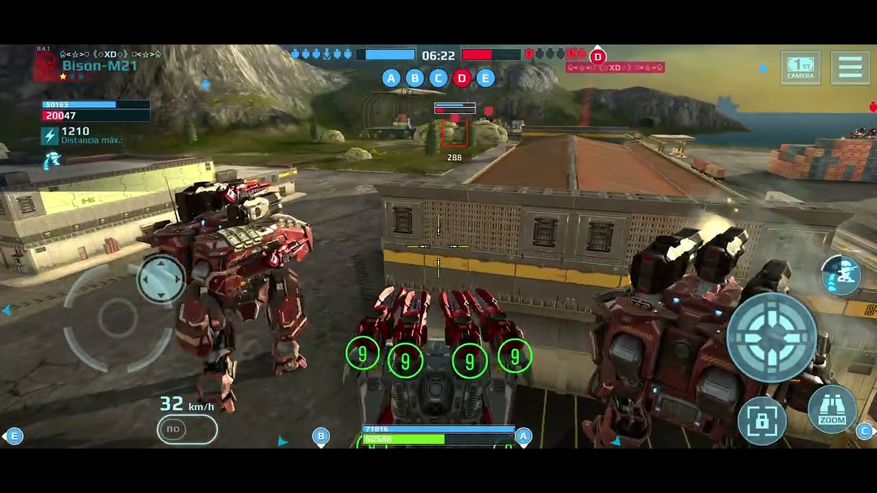 ROBOT WARFARE plasma a 700 mtrs 