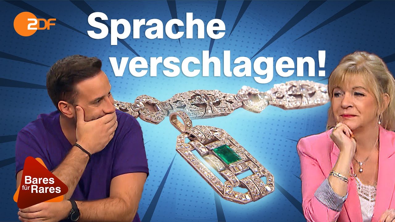 Umwerfendes Bling Bling: Wer findet für Diamantarmband zuerst seine Worte wieder? | Bares für Rares