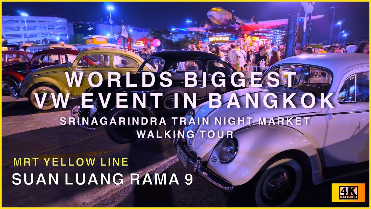 BANGKOK VW 2024 The Worlds BIGGEST VOLKSWAGEN Event WALKING TOUR - DJI Pocket 3