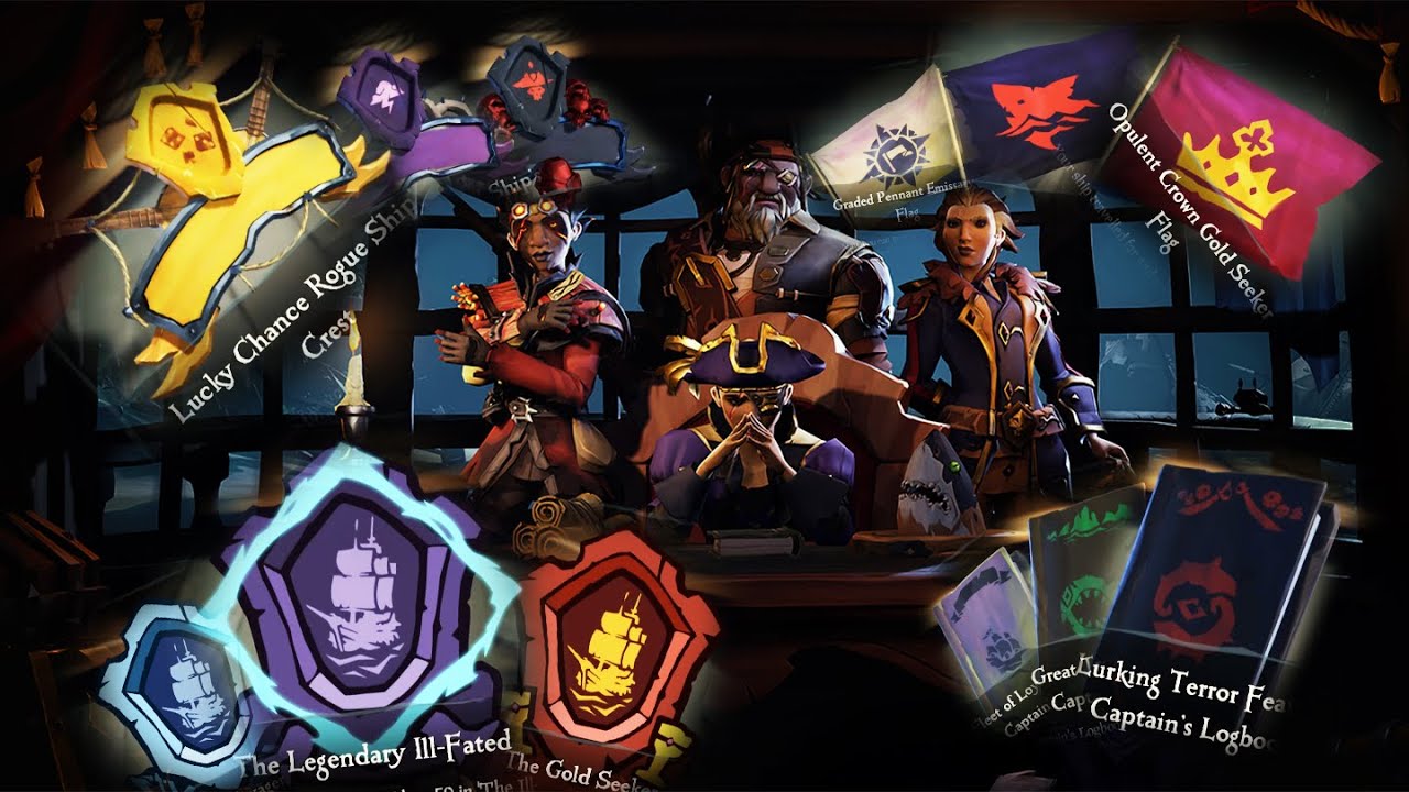 How to Get Ship's Crests, Logbooks, and Banners