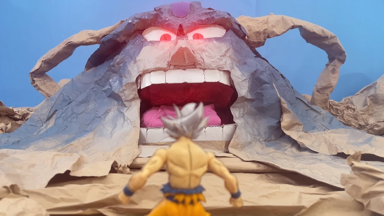 Goku VS Angel Moro Dragon Ball Super Chapter 65: [Stop Motion - Animation]