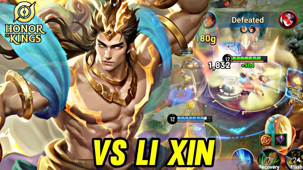 HOK : LUBU GAMEPLAY | VS LI XIN - HONOR OF KINGS