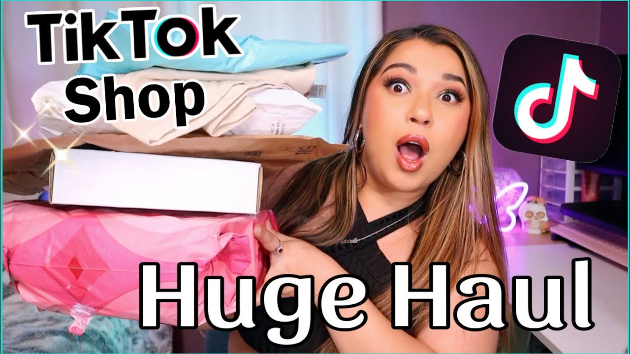 Huge TikTok Shop Haul *Come Shop With Me* 🛍️🛒
