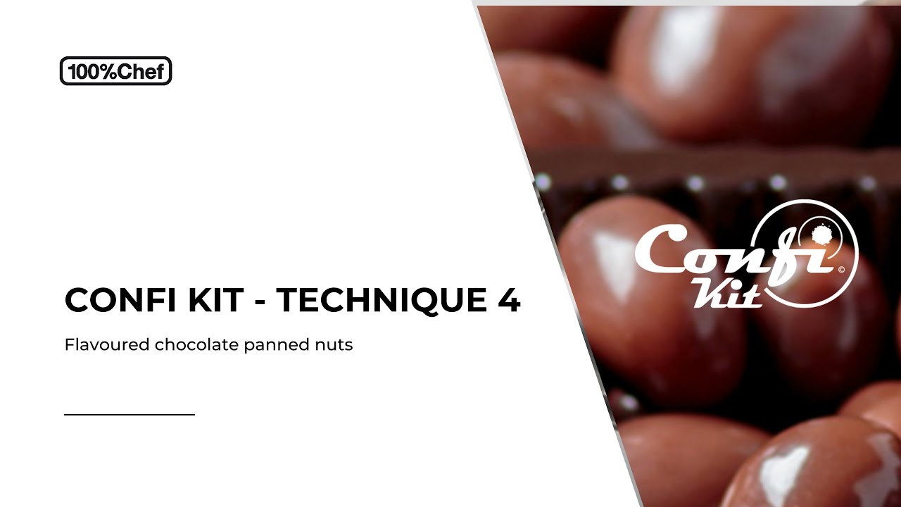 CONFI KIT - TECHNIQUE 4. Flavoured chocolate panned nuts