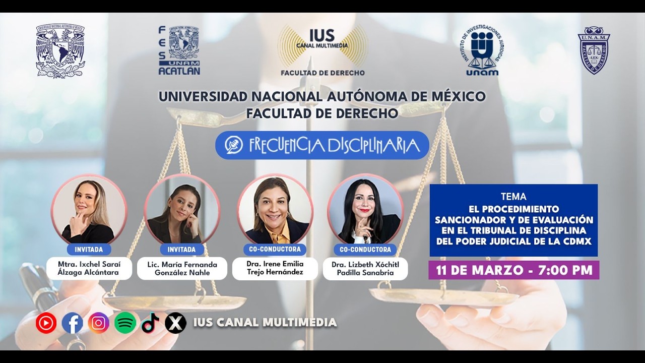 El Procedimiento sancionador y de evaluación en el Tribunal de Disciplina del PJCDMX.